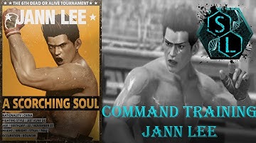 Dead or Alive 6- Jann Lee Command Training