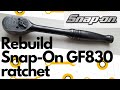 DIY rebuild Snap-On GF830 3/8" drive ratchet wrench - RKRCF830