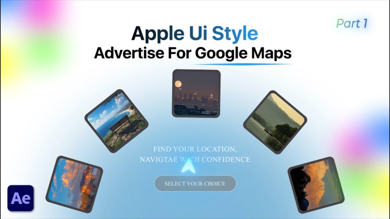 Google Effect Map How to Create Google Maps–Style UI Animation in After Effects (FREE ...