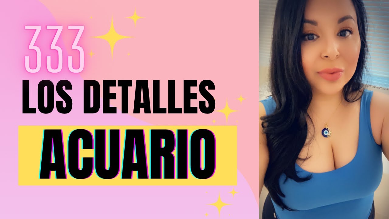 Acuario ♒️ Está persona te ama más de lo que tú piensas 💖🥰 - YouTube