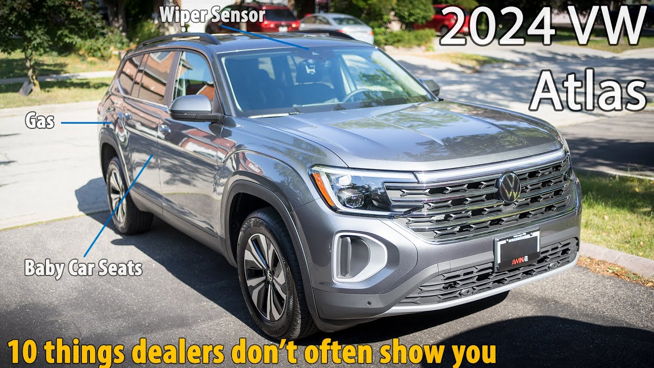 2024 Volkswagen Atlas Grey | Base model Comfortline SE Tech Trim ...