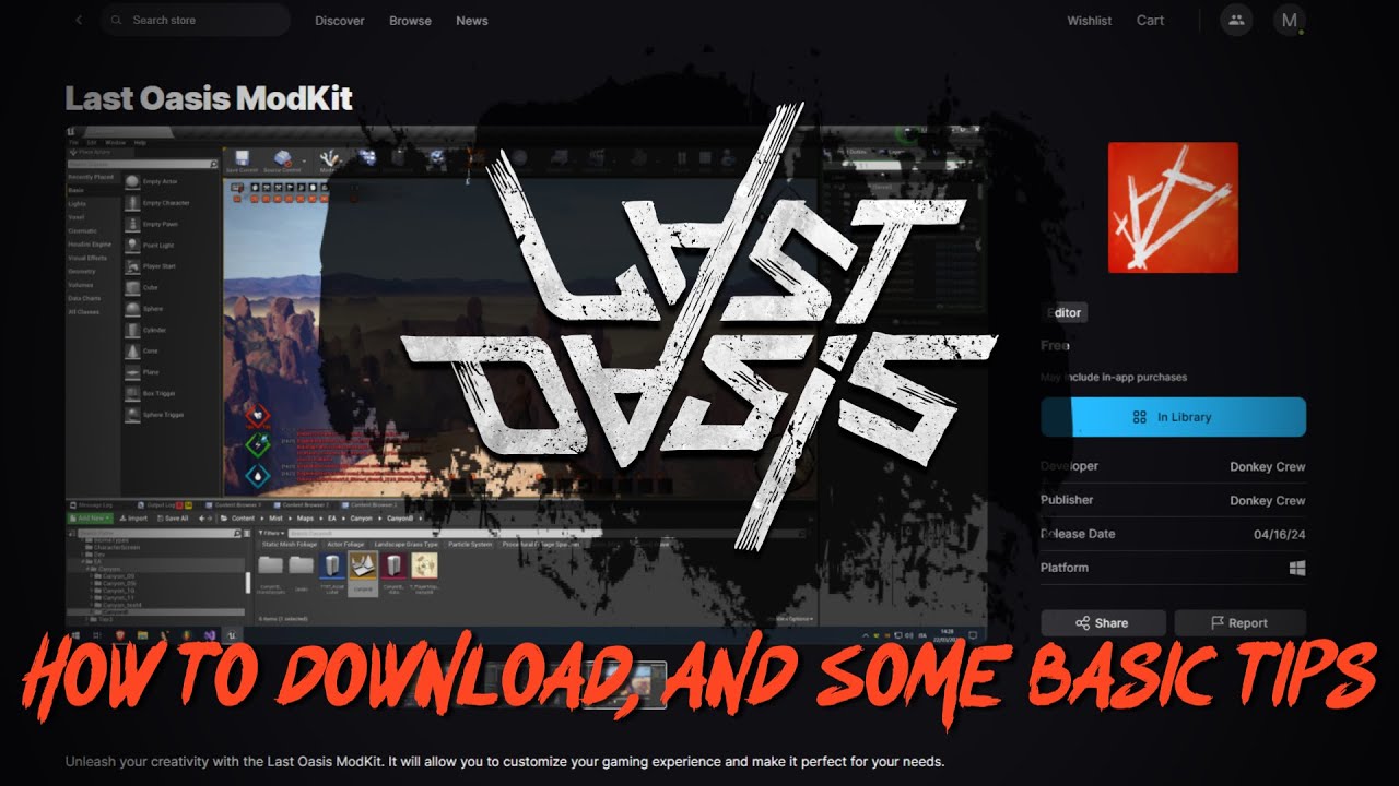 Last Oasis Modkit Guide - How To Download, and Some Basic Tips