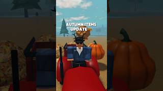 🍂Everything added in Bloxburg’s Fall items update   more