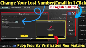 New Features Change Your Lost Number/Email in 1 Click | Current device environment is not secure