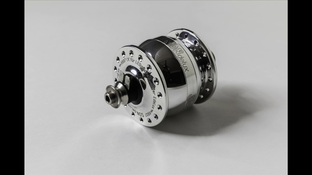 In Einzelteilen - Son «Delux» Nabendynamo - YouTube