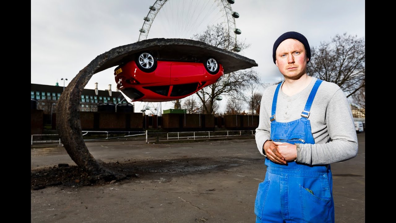 Behind the Scenes: Pick yourself up and pull yourself together | Alex Chinneck for Vauxhall Motors