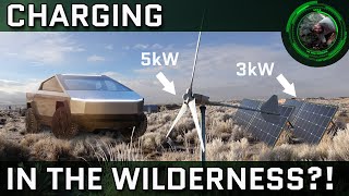 Five Ways To Fully Charge Your Tesla Cybertruck Anywhere Portable Renewable Energy Generation