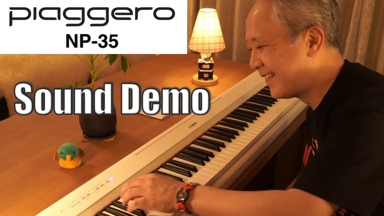 【YAMAHA NP-35】Sound Demo [No Talking] / pf, EP, Organ, Strings, etc