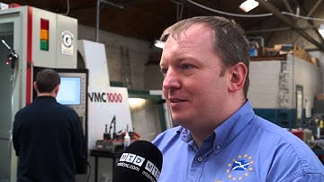 Euroscot and their 5 axis Quaser machining centre