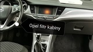 Opel Astra K filtr kabiny