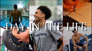 Day In The Life as a College Athlete | Penn State University