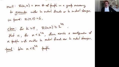 The Probabilistic Method: Bounding Ramsey Numbers