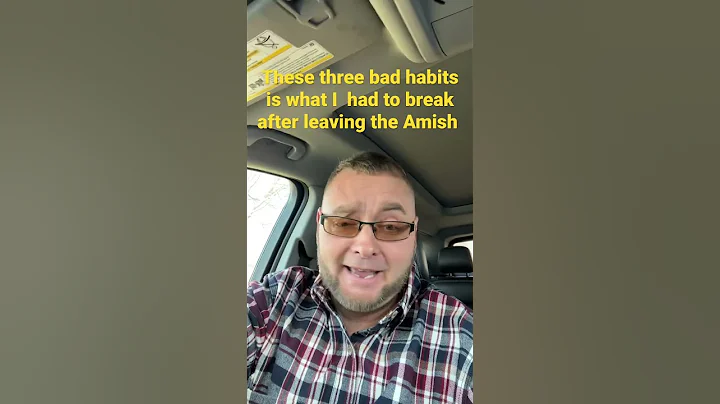 These three bad habits I had to break right after ...