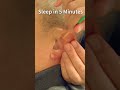 Sleep in 5 Minutes 😴 Outer Ear Cleaning ASMR #Shorts