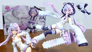 【バンダイ驚異のメカニズム！眼帯シール＆キャストオフ！？くまも付属！】30MS SIS-J00 メルンジャ[カラーA]　レビュー