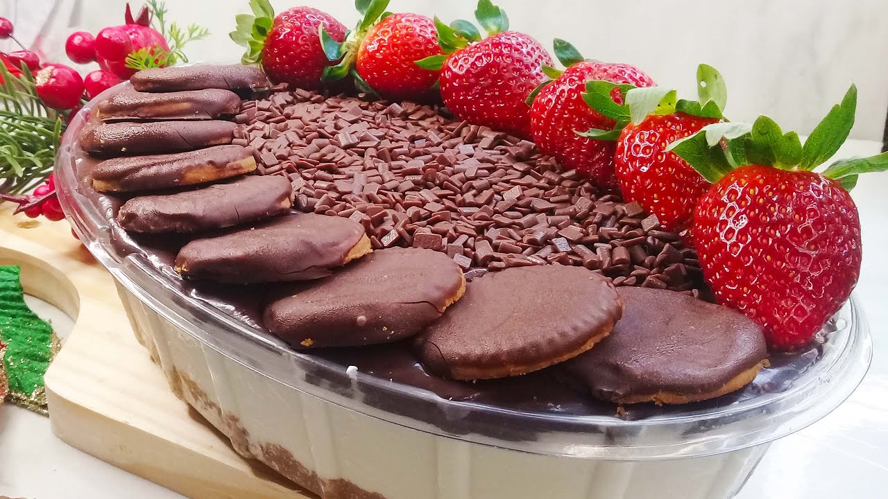 Sem fogão e sem gelatina, faça a melhor Torta Holandesa da vida!