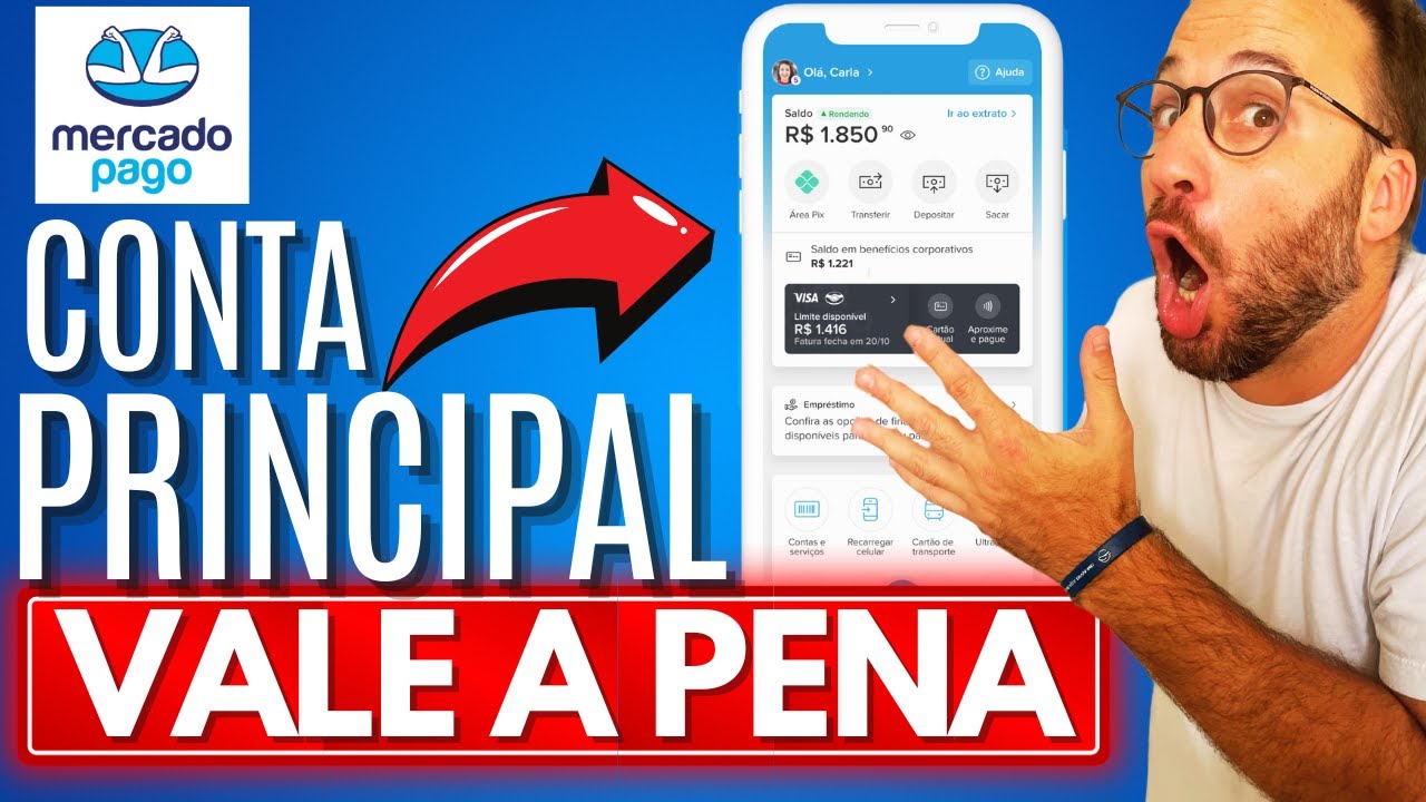 MERCADO PAGO como CONTA PRINCIPAL VALE a PENA? - YouTube
