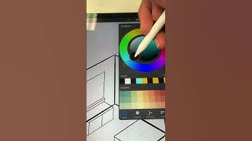 How to make a isometric drawing in procreate #design #diy #handmade #cute