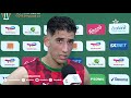 🎙️| #نايف_أكرد لاعب المنتخب الوطني المغربي " أمامنا مباراة ثالثة لتصدر المجموعة" image