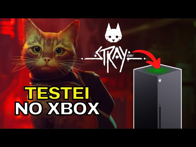 Stray - Jogo do Gato no Xbox [#stray #xboxseriesx] 