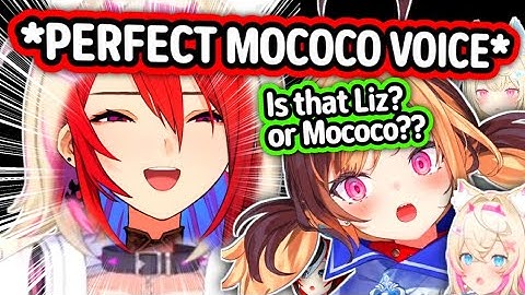 Liz Perfectly Imitates Mococo’s Voice And Breaks Everyone