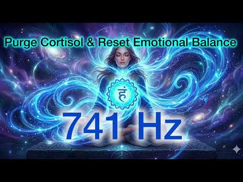 741Hz, Cleanse Infections, #DissolveToxins #AuraCleanse #BoostImmuneSystem #meditation #741hz