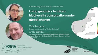Using genomics to inform biodiversity conservation under global change -Orly Razgour & Chris Barratt