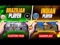 WORLD'S BEST 🌎 3 FINGER CUSTOM HUD 💀 CODE 🤯 BRAZILIAN 🇧🇷 BEST 3 FINGER  FREESTYLE 😳 CUSTOM HUD CODE