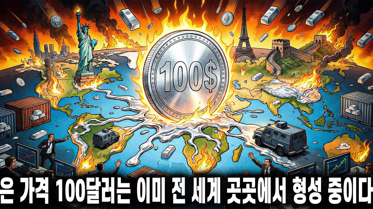 은 가격 100달러는 이미 전 세계 대부분의 지역에서 형성되고 있다