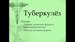 Туберкулёз. Лечение