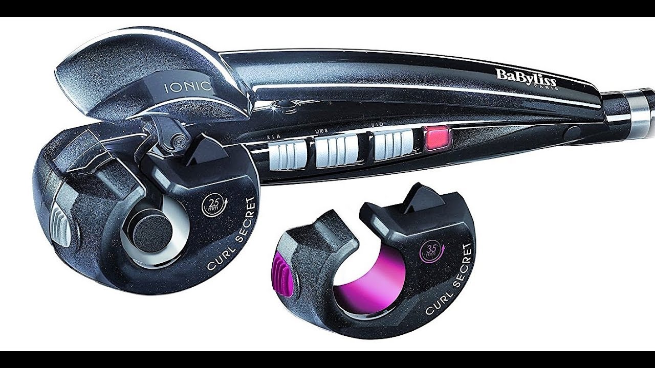 BaByliss C1300E Rizador de pelo automático con 2 cabezales - YouTube