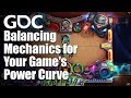 Board game design day balancing mechanics for your card games unique power curve