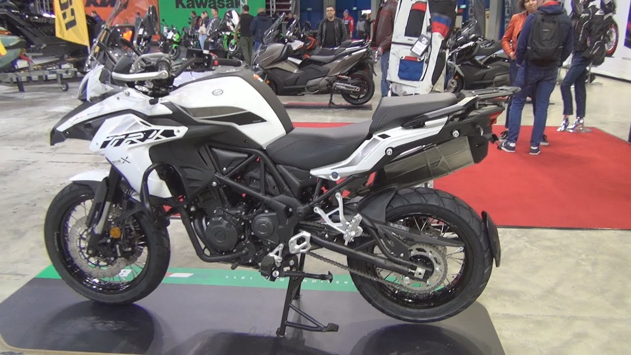 Benelli TRK 502X Motorcycle (2023) Exterior and Interior - YouTube