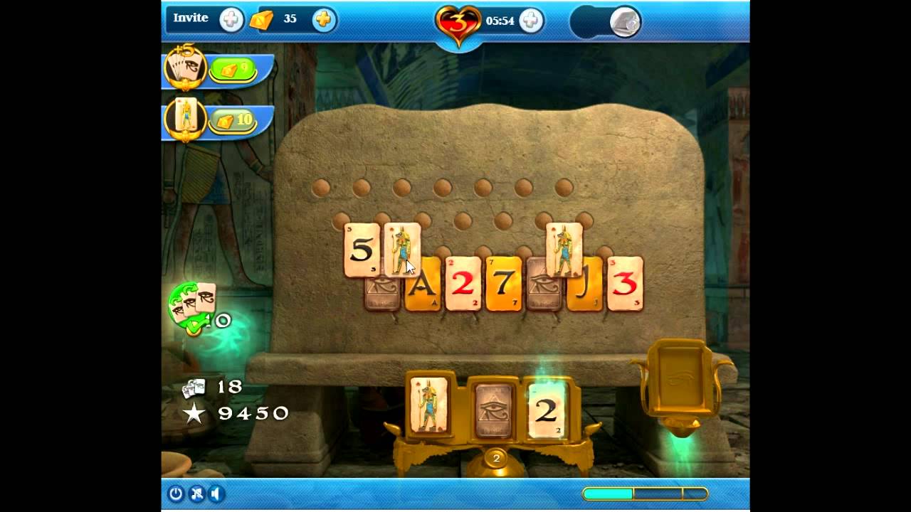 Pyramid Solitaire Saga level 37, 3 stars 😈