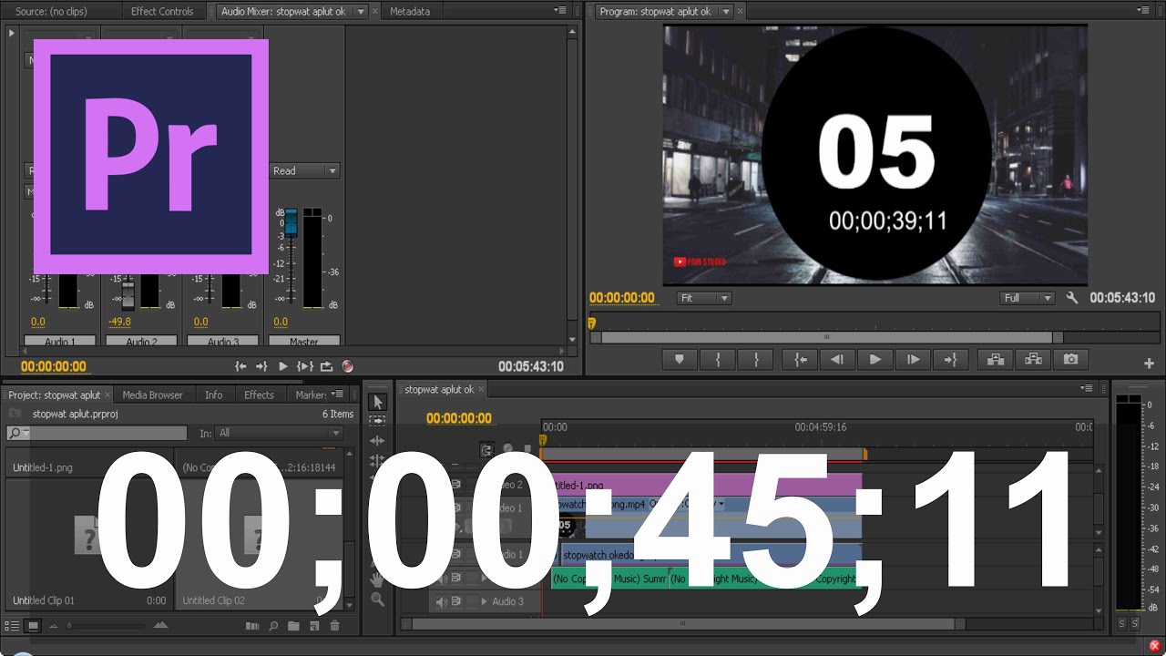 premiere pro timer effect premiere pro timer effect