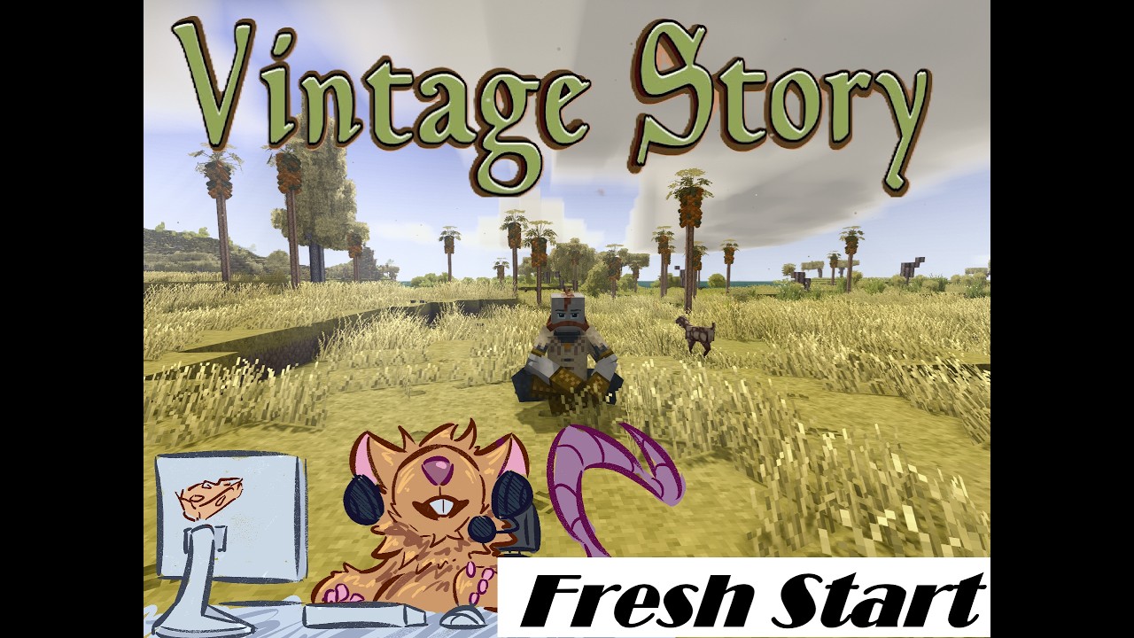 Sleep While I Homestead and Forge Armor #vintagestory #chillstream ...