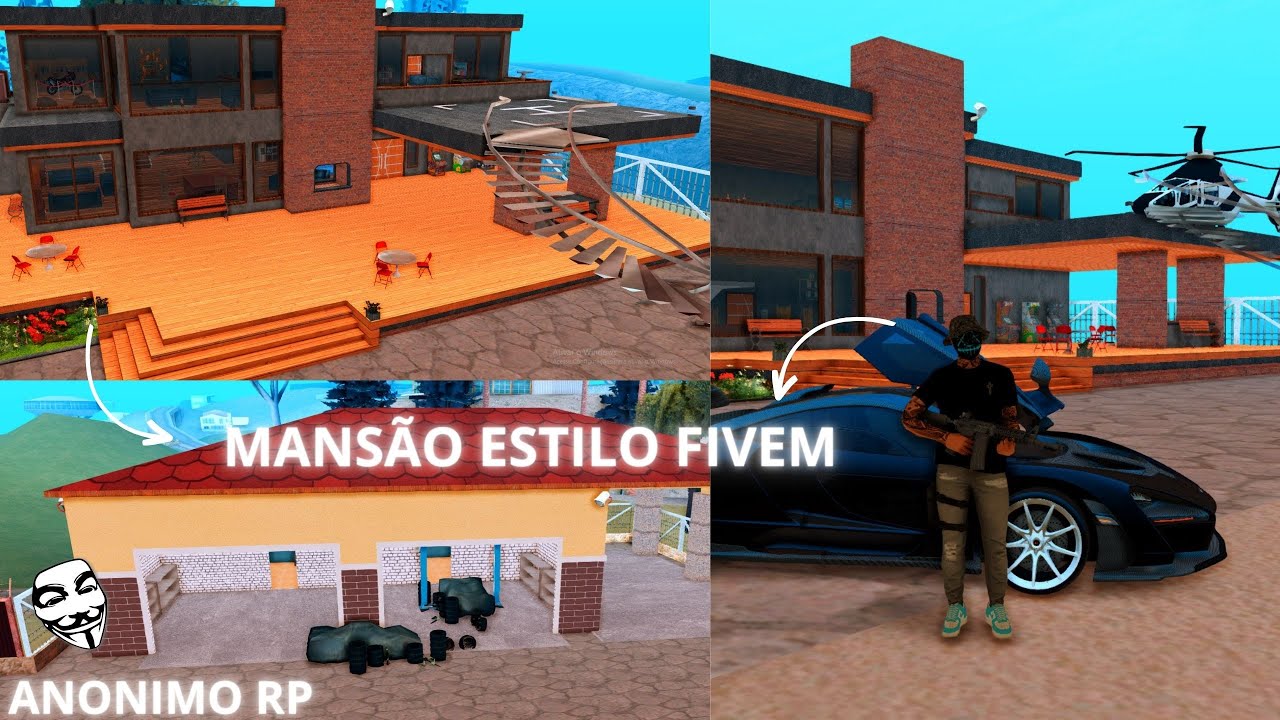 MTA:SAN MANSÃO ESTILO FIVEM - YouTube