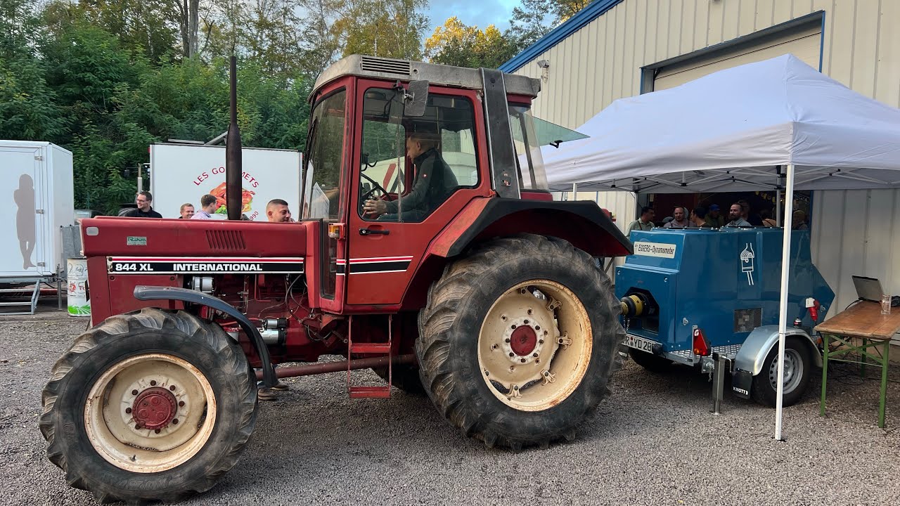 Ihc 844 XL Schlepper Zapfwellenbremse Zapfwellenprüfstand Prüfstand