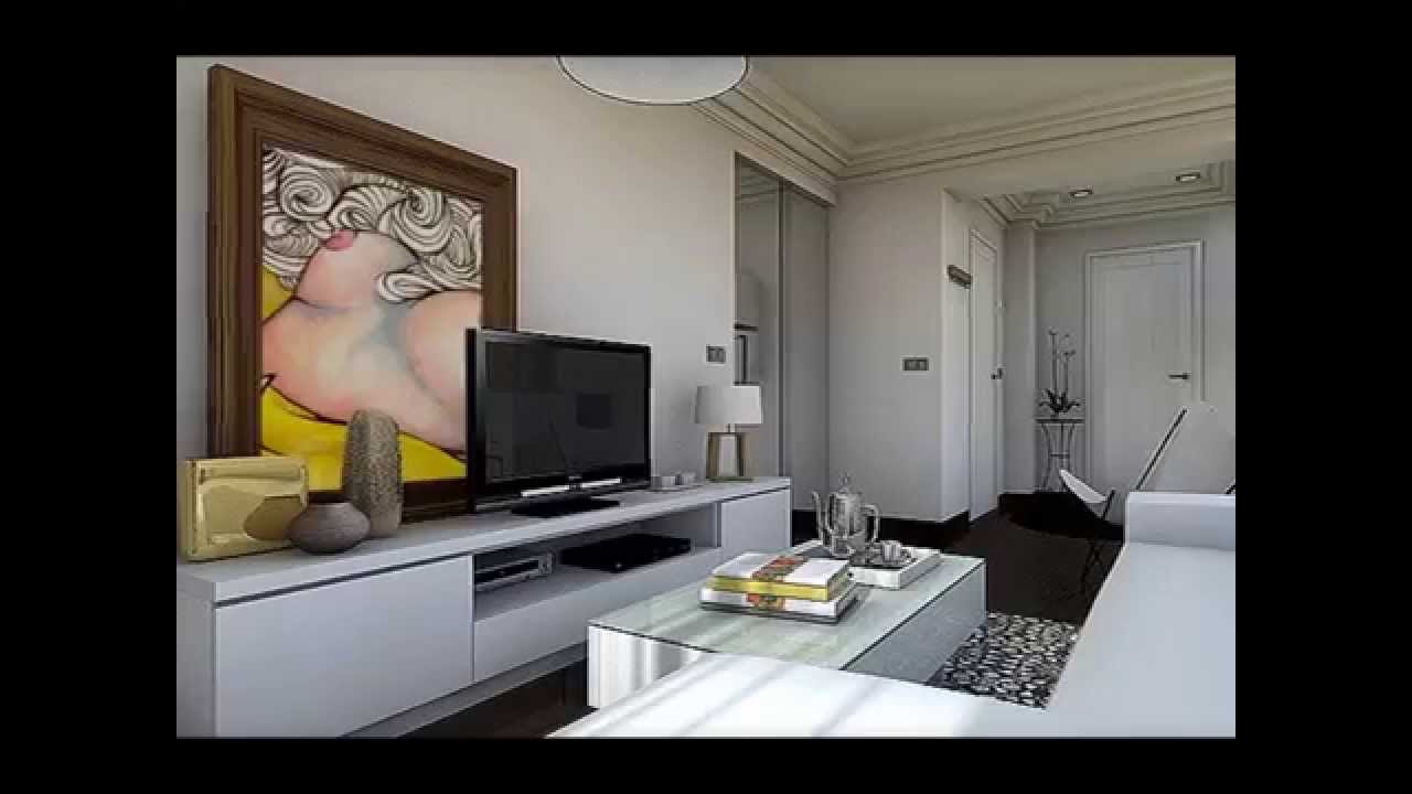 Diseño Interior: Apartamento 47 m2 - YouTube