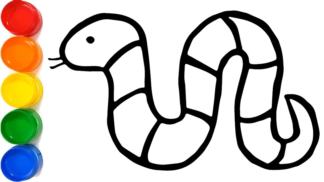 Easy Drawing Of Snake For Kids Snake Drawing | Images and Photos finder