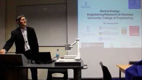 Dr Ian Masters on Marine Energy - Part 1