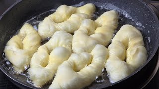 I take KEFIR,1 egg and 10 minutes❗Super fluffy and crispy [No yeast! No oven] Perfect for breakfast! by DiBake 2,485 views 2 weeks ago 5 minutes, 44 seconds