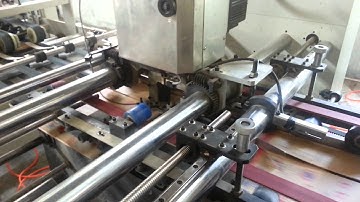 CLC-AFGS2600 Auto Folder Gluer Stitcher testing in customer factory