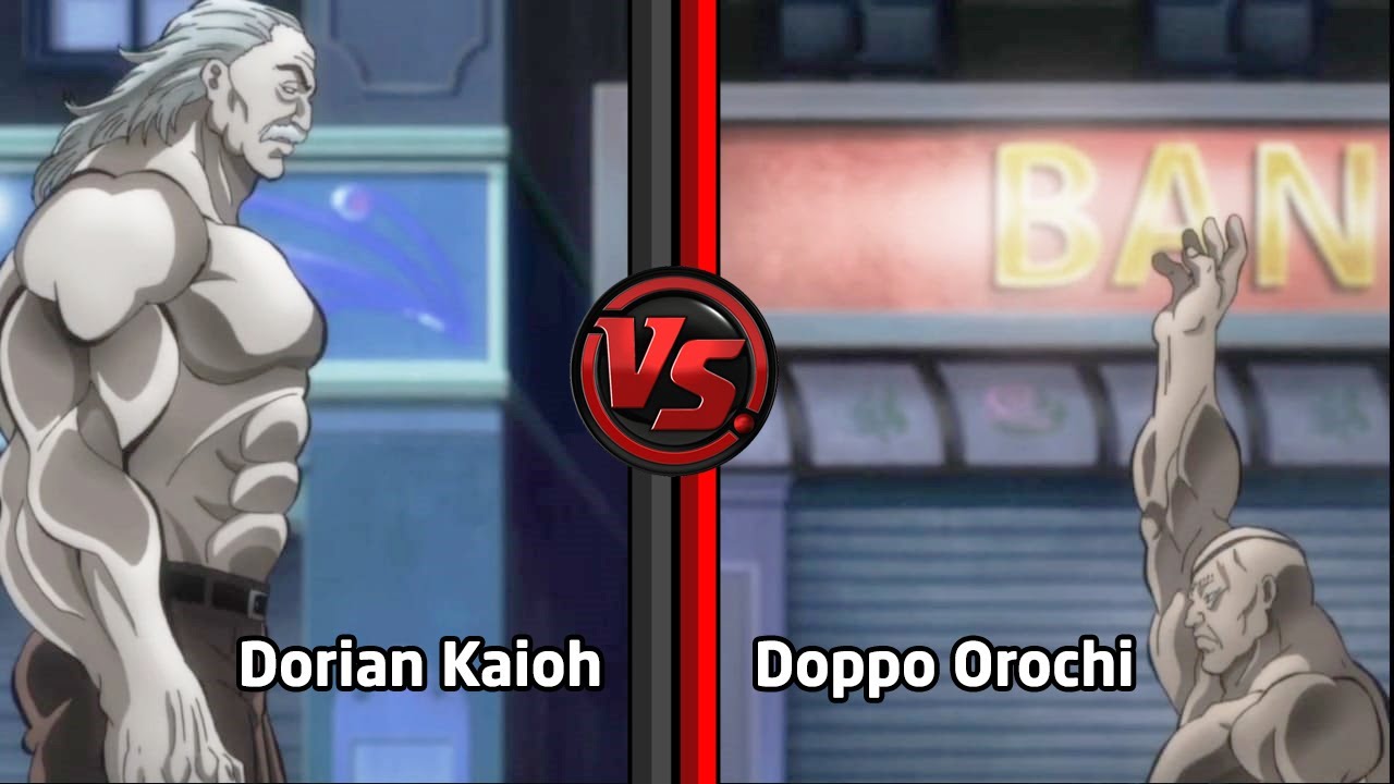 💥 Doppo Orochi vs Dorian Kaioh 💥 Baki (2018) Español Latino YouTube