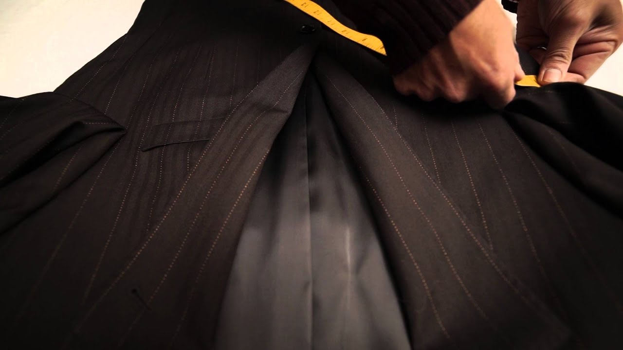 How to measure Jacket Chest - YouTube
