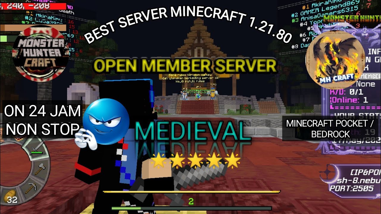 TRAILER SERVER MINECRAFT MONSTER HUNTER SMP - YouTube