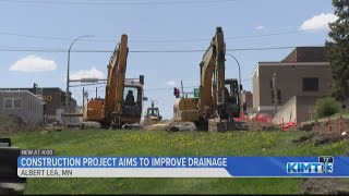 Construction project aims to improve drainage