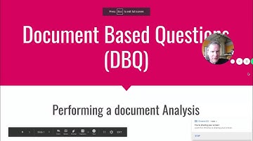 Answering the Document Based Question (DBQ)