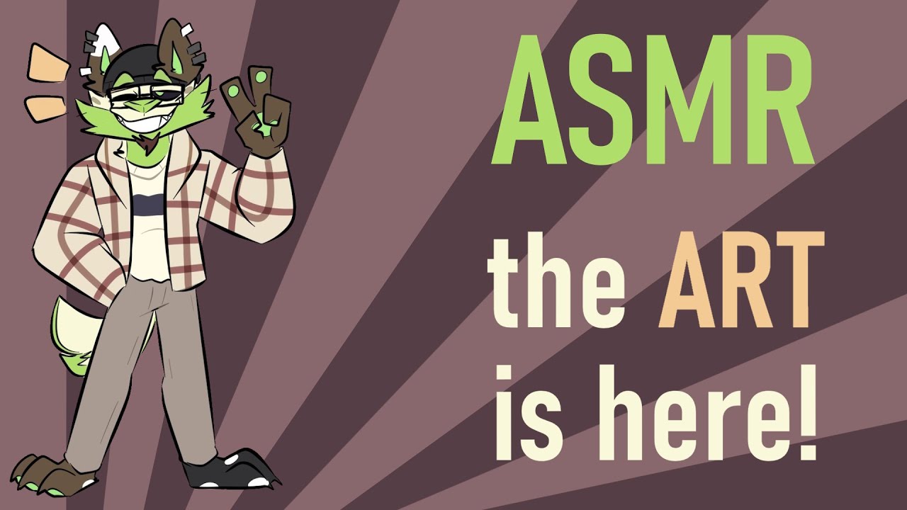 [Furry|ASMR] Showing my First Ever Art Commissions (rambly, Lo-Fi)