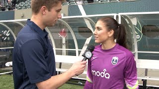 Player of the Match Interview (Part 2) - Hope Solo at Thorns FC